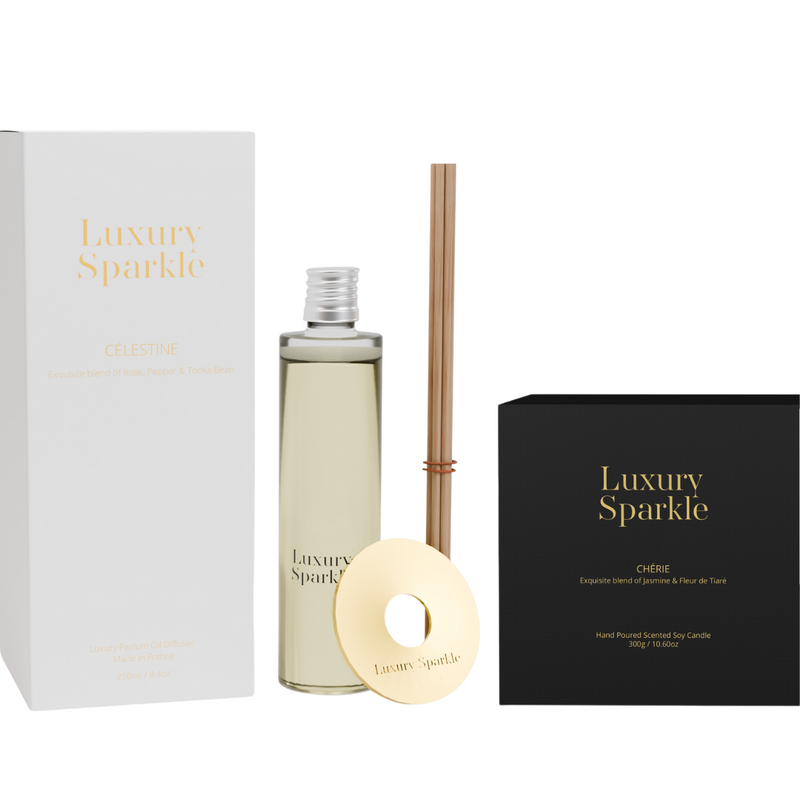 Luxury Sparkle Candle and Diffuser Bundle