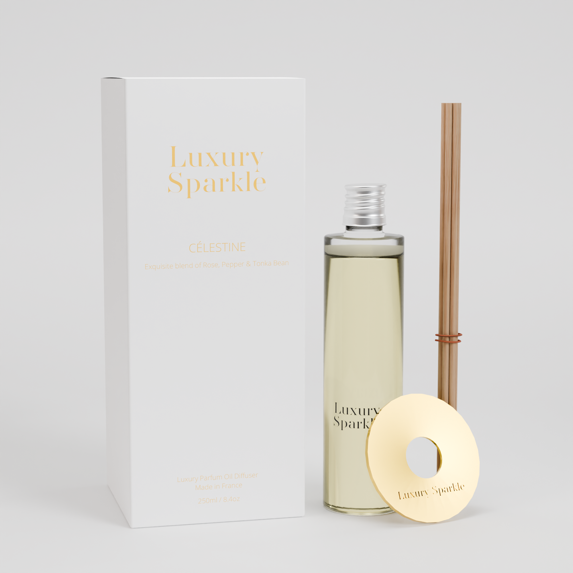 Luxury Sparkle Candle and Diffuser Bundle