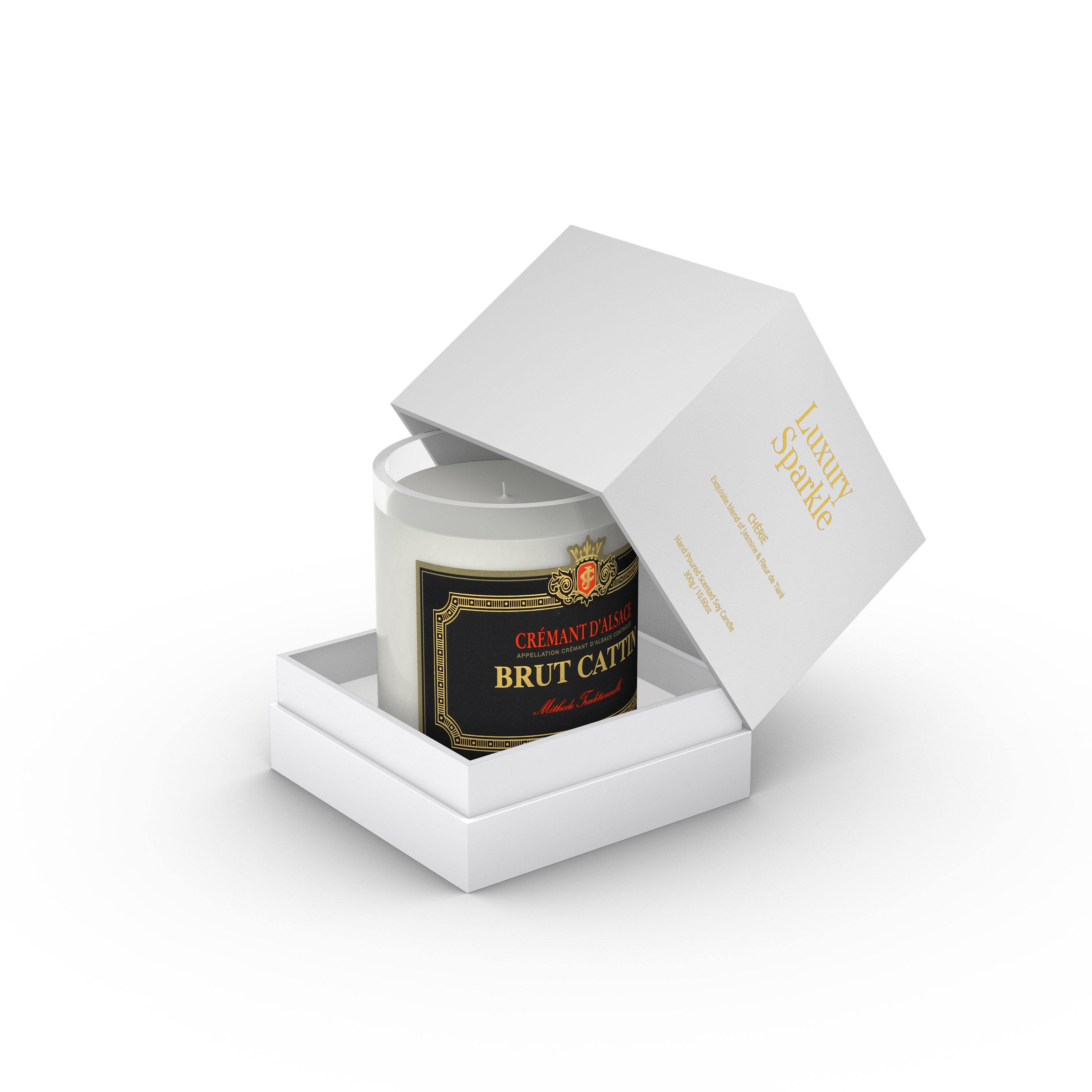 Cattin Brut Rose Candle