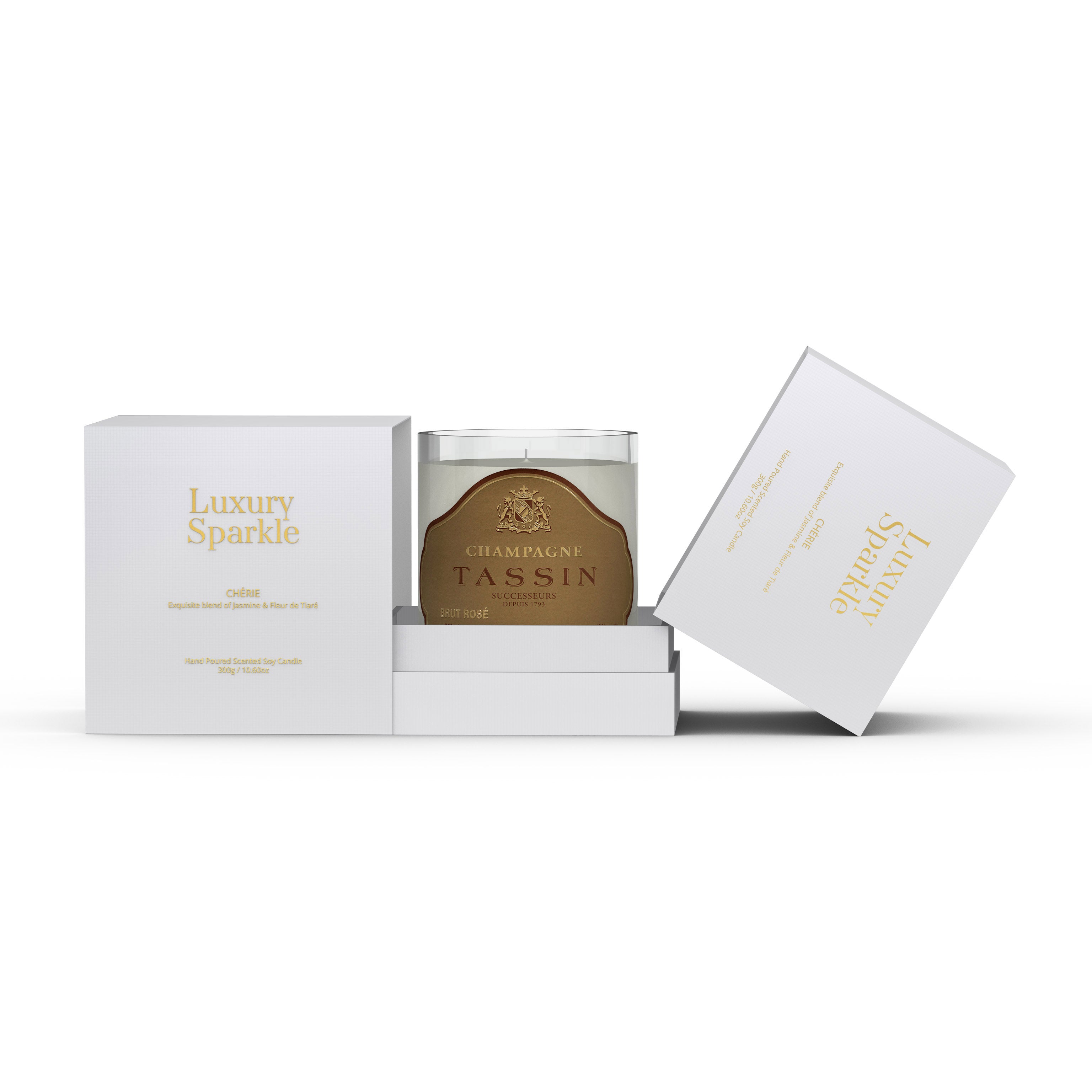 Champagne Tassin Luxury Scented Candle